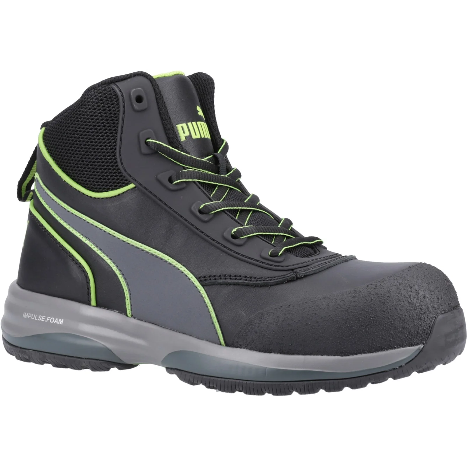 Timberland Pro Reaxion Mid Composite Safety Boot S3 Black/Blue | safety ...